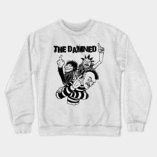 Punk Rock Man Of The Damned Crewneck Sweatshirt